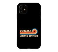 Custodia per iPhone 11 GONZAGA Retro 70s 80s Sunset Stripe