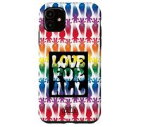 Custodia per iPhone 11 Good Luck Trolls Love For All Rainbow