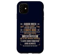 Custodia per iPhone 11 Good Men Still Exist Funny Husband Wife Love Quote