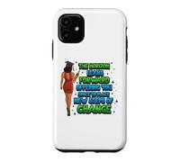 Custodia per iPhone 11 Grad Graduate Anziani Laurea Melanina Nero Donne Ragazze