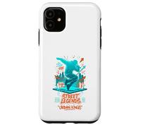 Custodia per iPhone 11 Graffiti della vecchia scuola Hip Hop Legends Break-dancer