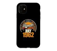 Custodia per iPhone 11 Grande da luglio 1962 64° compleanno frase 64 anni