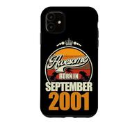 Custodia per iPhone 11 Grande da settembre 2001 25° compleanno frase 25 anni