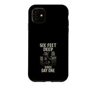 Custodia per iPhone 11 Gravedigger Cimitero Operaio Scavare Graves Graveyard Crew