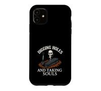 Custodia per iPhone 11 Gravedigger Cimitero Operaio Scavare Graves Graveyard Crew