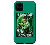 Custodia per iPhone 11 Green Lantern Beware My Power Poster