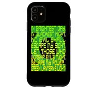Custodia per iPhone 11 Green Lantern Oath Black