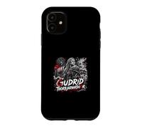 Custodia per iPhone 11 Gudrid Thorbjarnardottir Vinland vichingo norreno