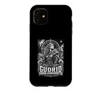 Custodia per iPhone 11 Gudrid Thorbjarnardottir Voyager dei mondi vichingo