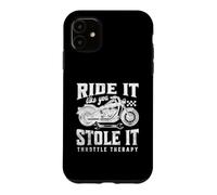 Custodia per iPhone 11 Guidalo come se lo avessi rubato - Divertente terapia dell'acceleratore in moto