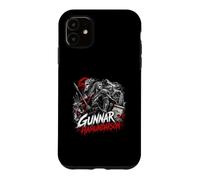 Custodia per iPhone 11 Gunnar Hamundarson Viking Warrior Saga Scena