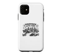Custodia per iPhone 11 Handmade with Fire soffiatore di vetro soffiato in vetro