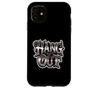 Custodia per iPhone 11 Hang Out Vampire Bat Halloween Horror Night
