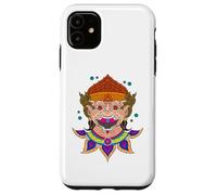 Custodia per iPhone 11 Hanuman Dio scimmia indù