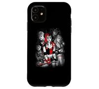 Custodia per iPhone 11 Harley Quinn Bad Gals Black & White