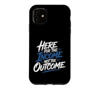 Custodia per iPhone 11 Here For The Income Not The Outcome Employee Mindset -