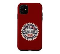 Custodia per iPhone 11 Historic Sutter's Mill, Coloma, California, Stati Uniti Gold Rush Town