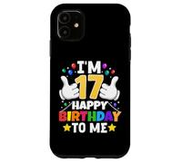 Custodia per iPhone 11 Ho 17 anni Buon compleanno a me Divertente 17° compleanno