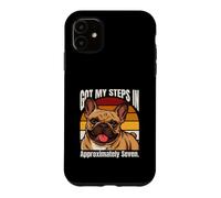 Custodia per iPhone 11 Ho i miei passi in circa sette bulldog