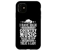 Custodia per iPhone 11 Ho standard elevati perché Country Music