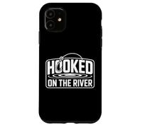Custodia per iPhone 11 Hooked On The River Pesca A Mosca Trota Fiume