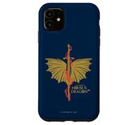 Custodia per iPhone 11 House of the Dragon Sword with Wings