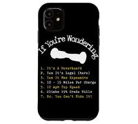 Custodia per iPhone 11 Hoverboard Checklist Cool & Funny hoverboard Gift