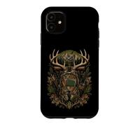 Custodia per iPhone 11 Hunting Back To School - Zaino mimetico per studenti e cacciatori di cervi