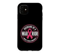 Custodia per iPhone 11 Husband Of A Warrior Breast Cancer Awareness