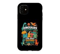 Custodia per iPhone 11 I dinosauri odiano la matematica Guarda cosa è successo loro