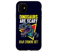 Custodia per iPhone 11 I dinosauri sono spaventosi La sindrome di Down non lo è - T-Rex Dino