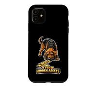 Custodia per iPhone 11 I Find Hidden Assets Accountant Dog Humor