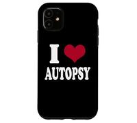 Custodia per iPhone 11 I Heart Autopsy