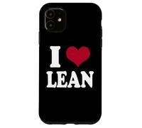 Custodia per iPhone 11 I Heart Lean