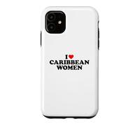 Custodia per iPhone 11 I Love Caribbean Women