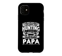Custodia per iPhone 11 I Love More Than Hunting Papa Grandpa Hunter Life