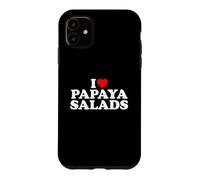 Custodia per iPhone 11 I Love Papaya Salad