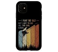 Custodia per iPhone 11 I May Be Old But I Got To See All The Cool Bands Retro