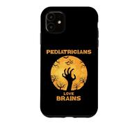 Custodia per iPhone 11 I pediatri amano il cervello di Halloween
