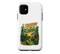 Custodia per iPhone 11 I Survived My Trip To Florida Funny Tourist Souvenir