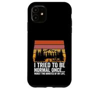 Custodia per iPhone 11 I Tried To Be Normal Once - Divertente arte retrò per roulotte da campeggio