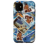 Custodia per iPhone 11 Ice Age Scrat This Place is Nuts Postcard Sky Blue