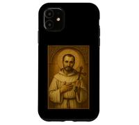 Custodia per iPhone 11 Icona cattolica romana di San Carlo de Foucauld