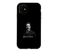 Custodia per iPhone 11 Icona Classica Compositore Opera Giacomo Puccini