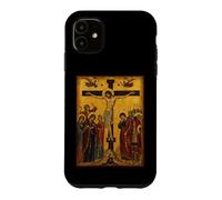 Custodia per iPhone 11 Icona ortodossa della crocifissione di Cristo
