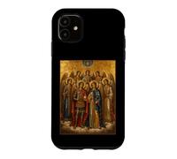 Custodia per iPhone 11 Icona ortodossa della Sinassi dei Santi Arcangeli