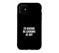 Custodia per iPhone 11 ID piuttosto guardare l'arte