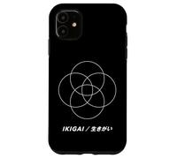 Custodia per iPhone 11 Ikigai: Il concetto giapponese di scopo e felicità