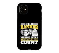 Custodia per iPhone 11 Il banchiere che fa ogni transazione contare banchiere