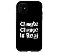 Custodia per iPhone 11 Il cambiamento climatico è una vera consapevolezza - Dichiarazione Eco Warrior
